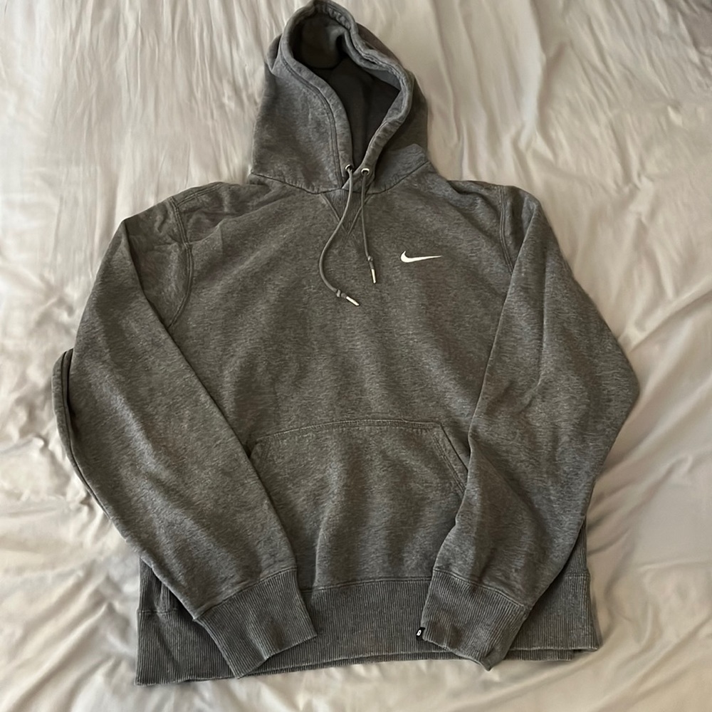 Vintage Gray Nike Hoodie